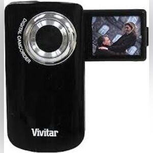 New sealed Vivitar Black DVR 410 HD Digital Video Camcorder camera 4x zoom